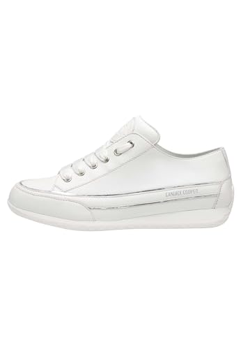 Candice Cooper Janis Strip CHIC S-Sneakers aus Leder, weiß 42 im Sale